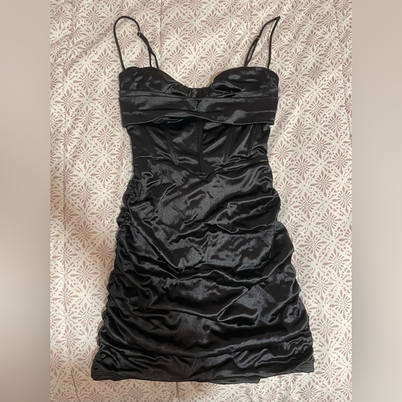 Black Lucy in The Sky Corset Dress - Picture 3 of 8